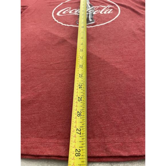 NWT Coca Cola Bottle Circle Tee LUCKY BRAND Size Medium Red Shirt - Picture 7 of 8